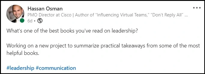 Remote Leadership Books LinkedIn